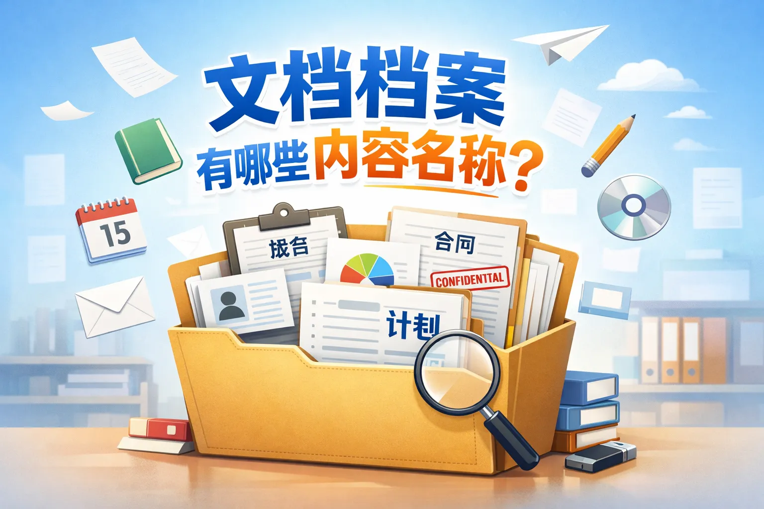 文档档案有哪些内容名称