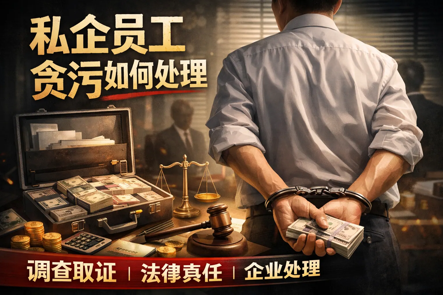 私企员工贪污如何处理