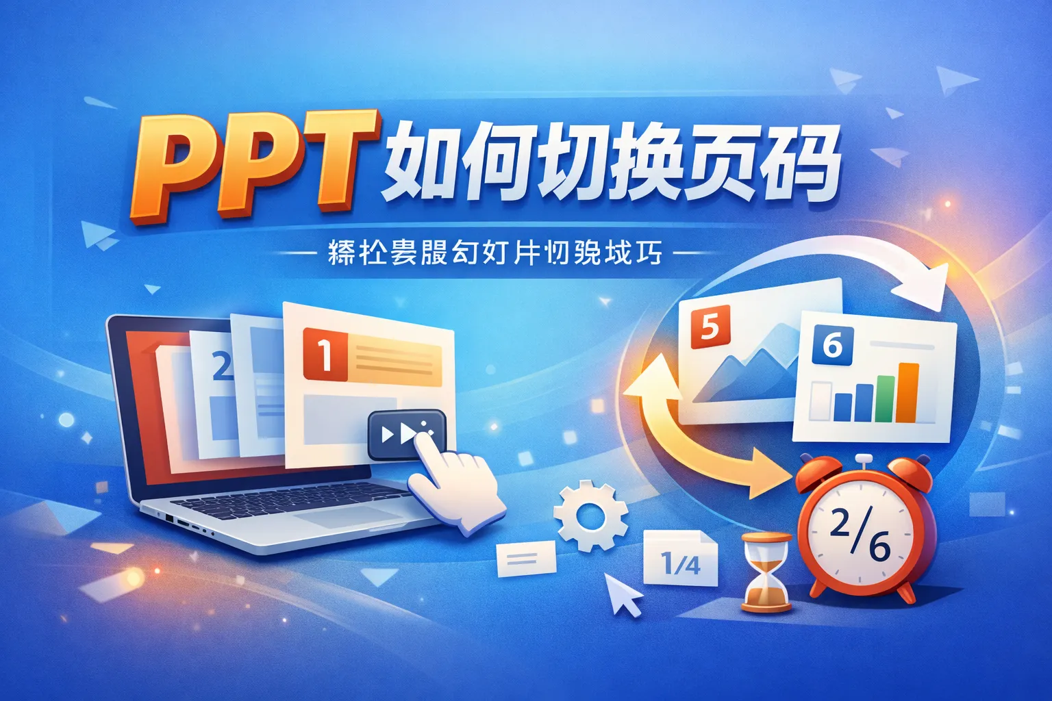 ppt如何切换页码