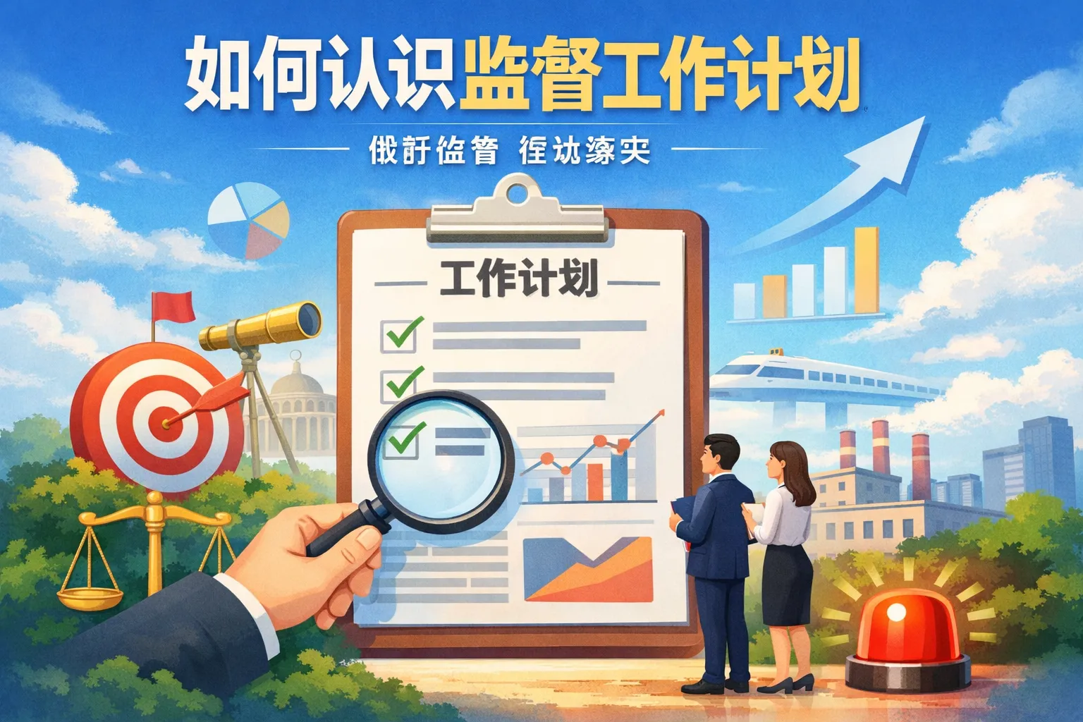 如何认识监督工作计划