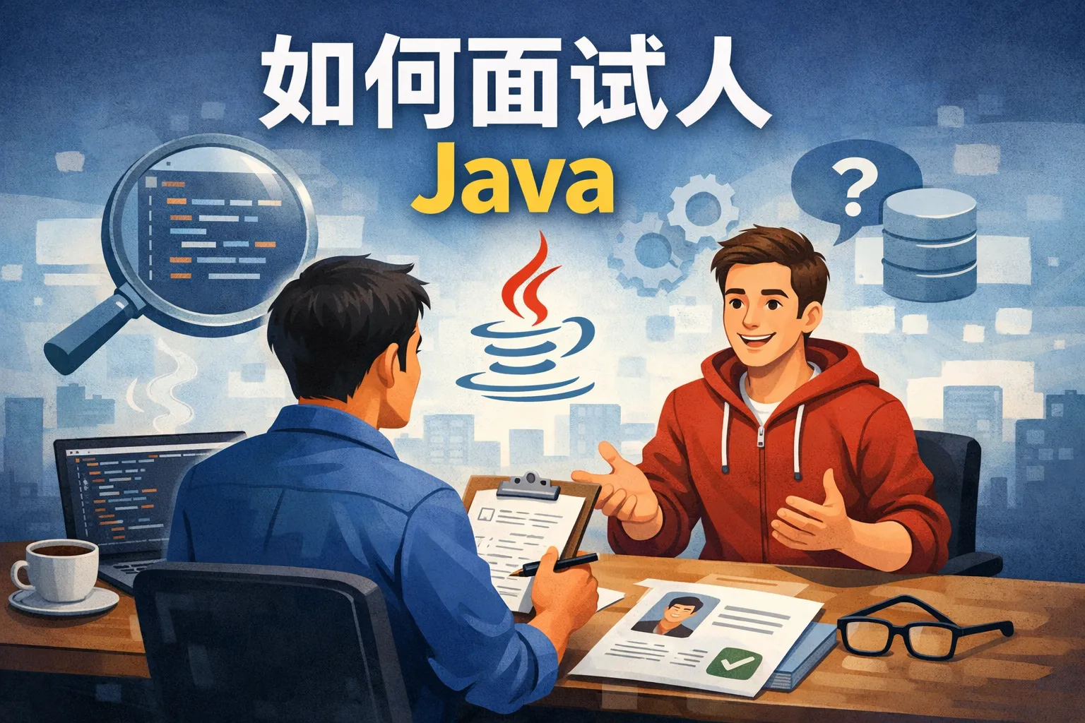 如何面试人java
