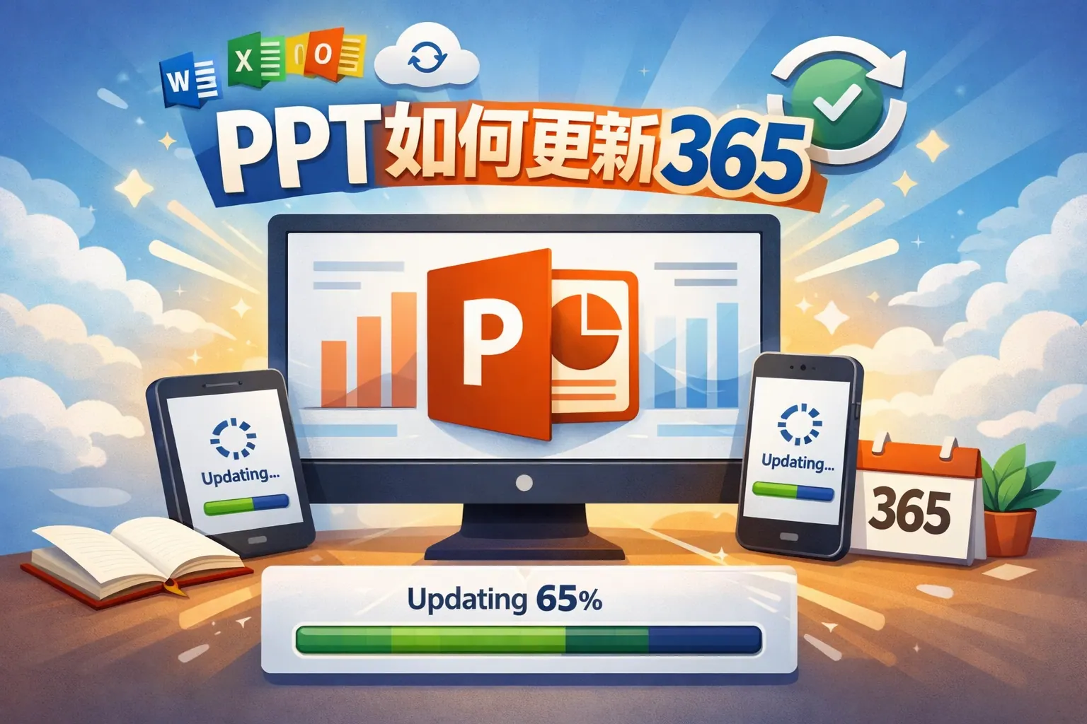 ppt如何更新365