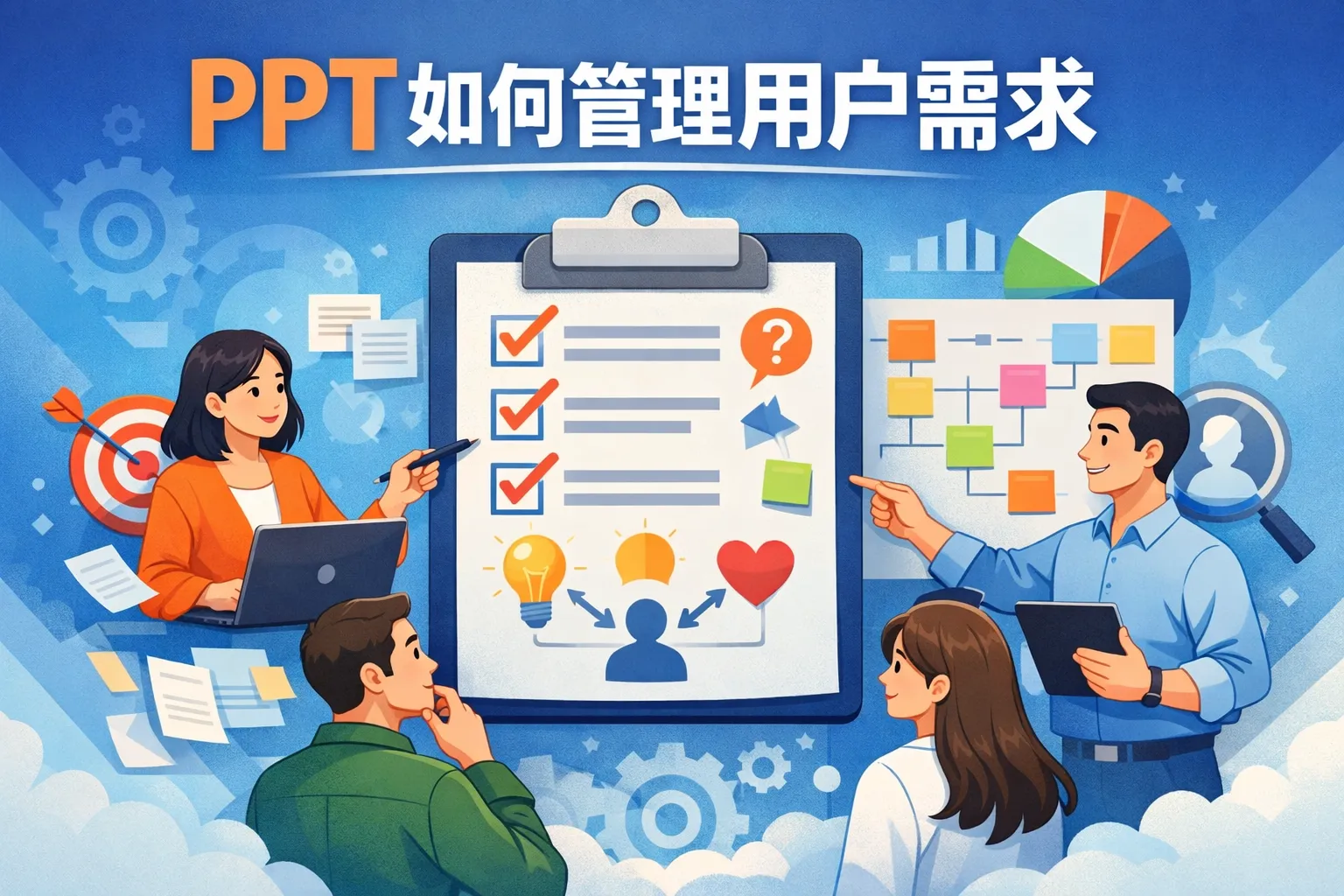 ppt如何管理用户需求