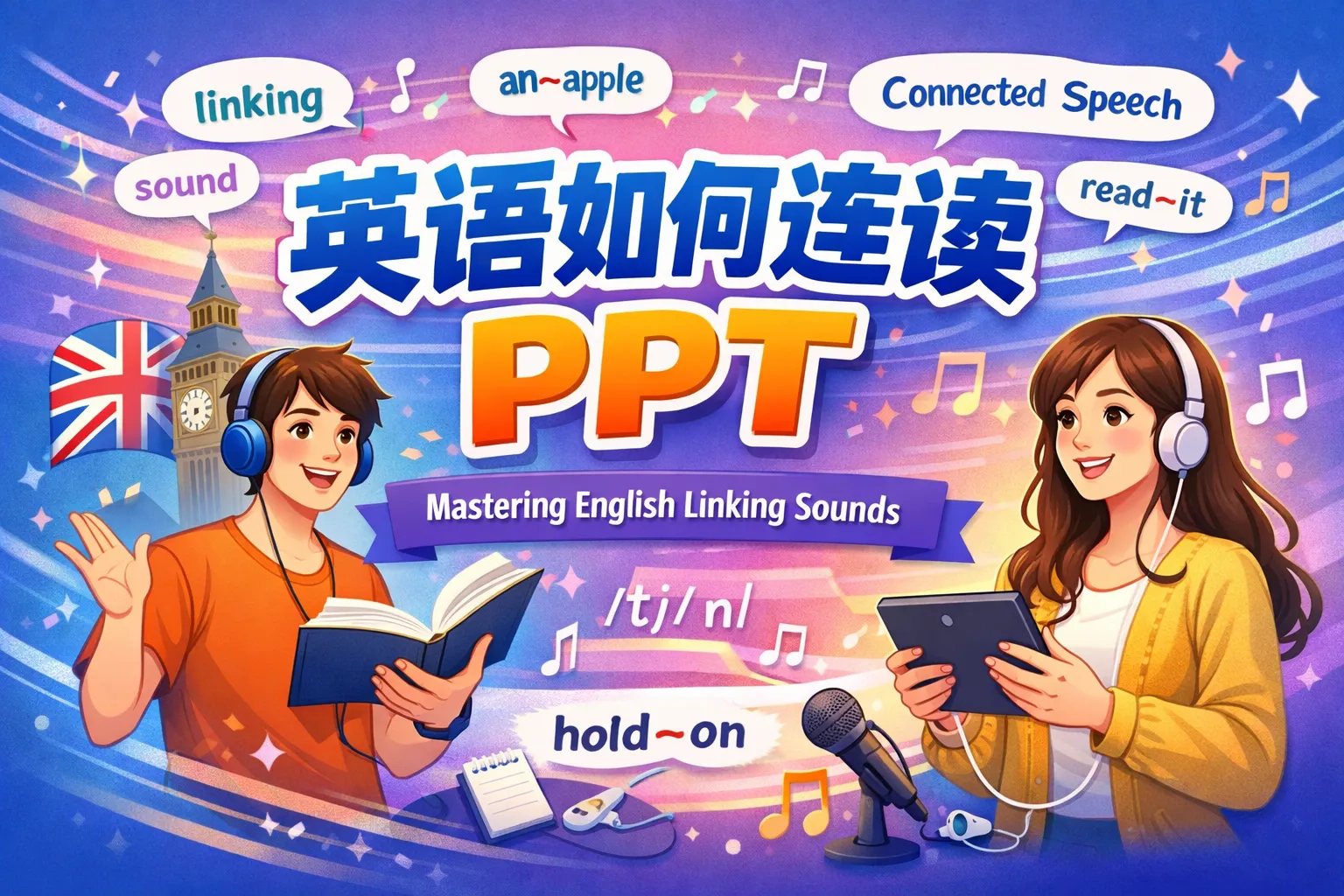 英语如何连读ppt