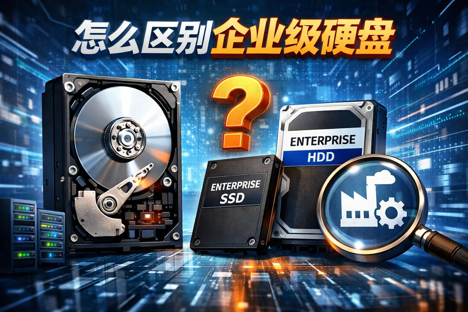 怎么区别企业级硬盘