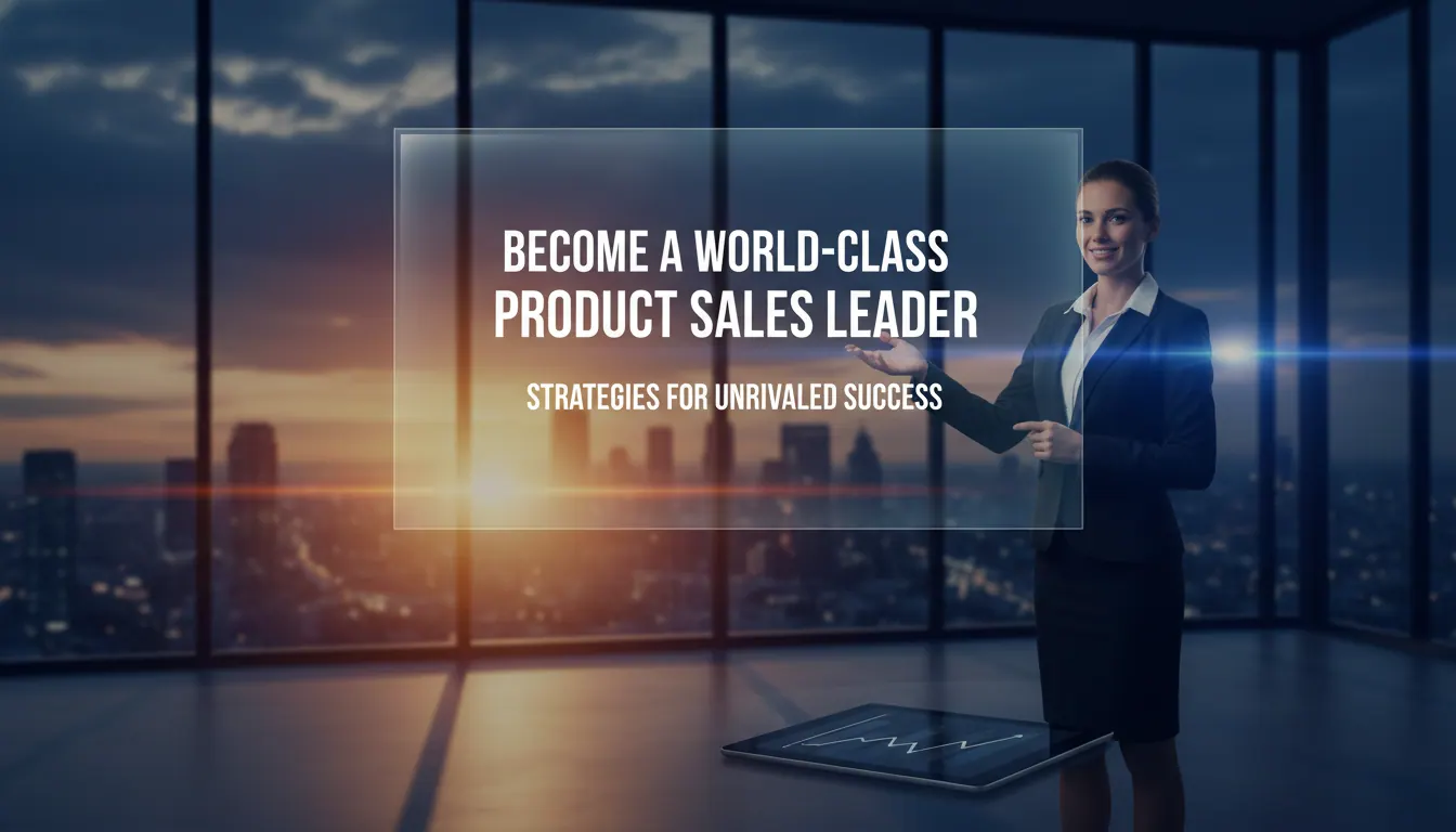 怎么做一流产品销售经理