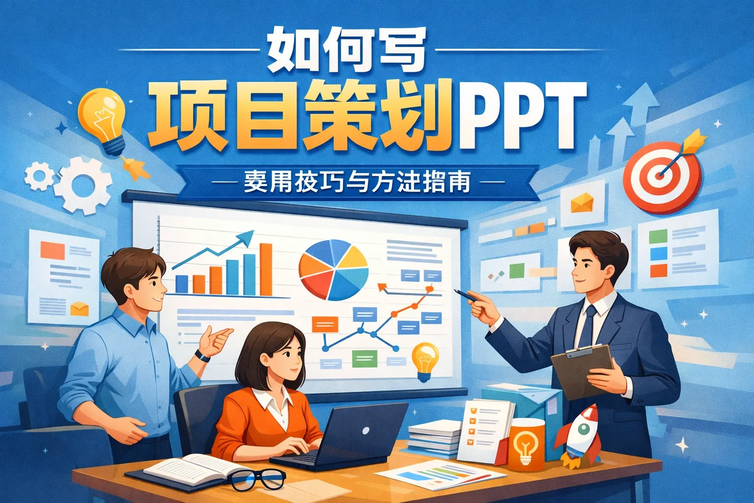 如何写项目策划ppt