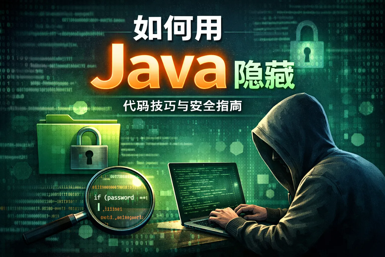 如何用java隐藏