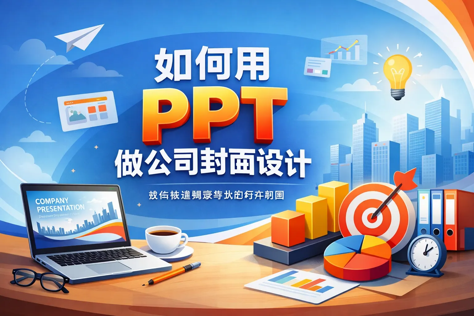 如何用ppt做公司封面设计