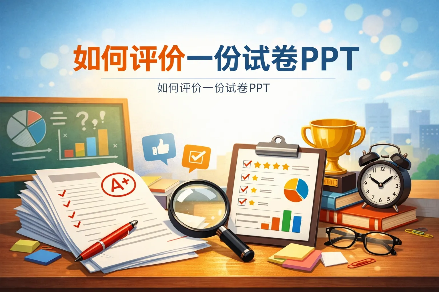 如何评价一份试卷ppt