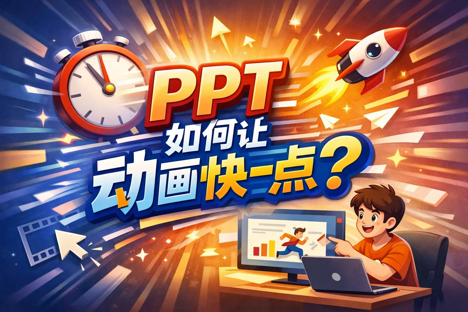 ppt如何让动画快一点