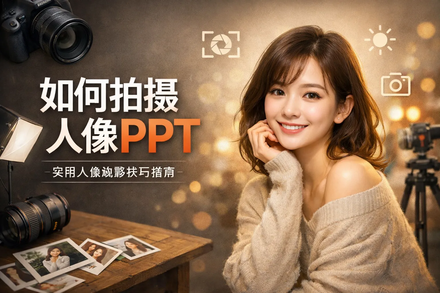 如何拍摄人像ppt