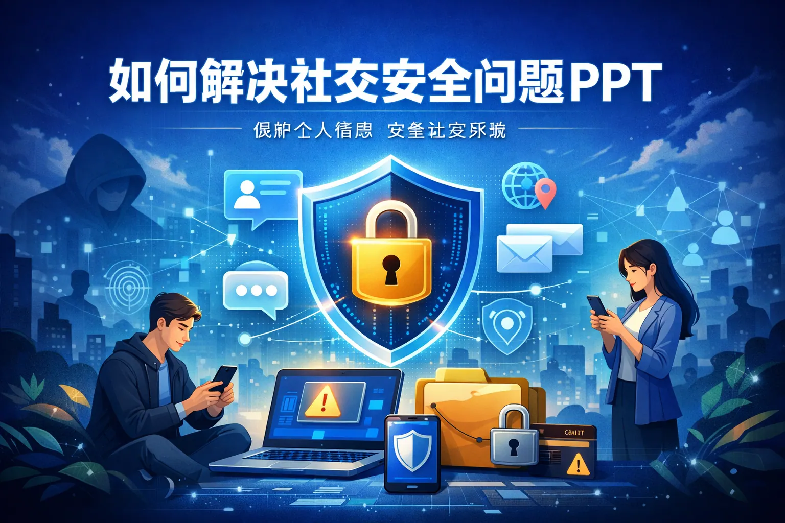 如何解决社交安全问题ppt