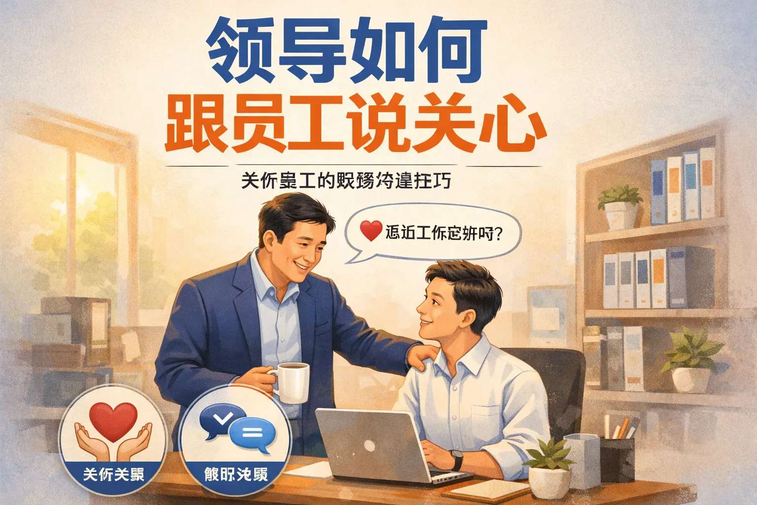 领导如何跟员工说关心