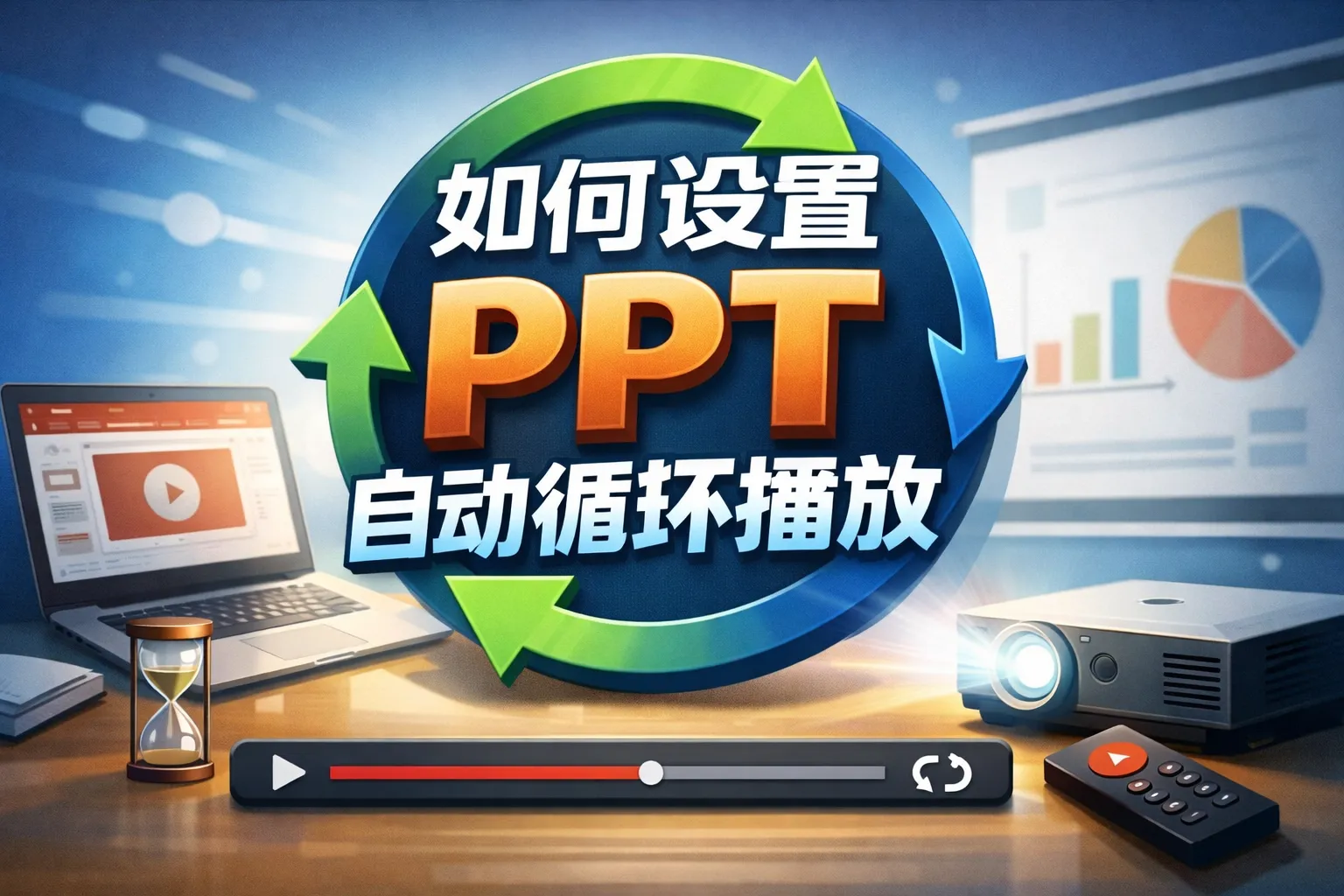 如何设置ppt自动循环播放