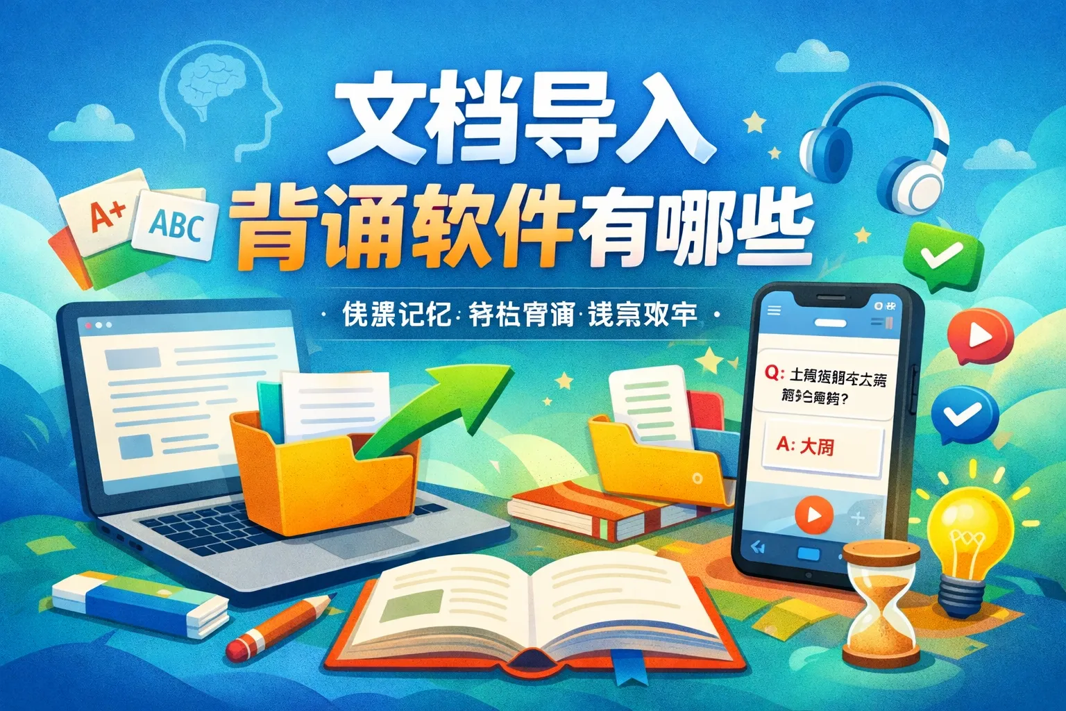 文档导入背诵软件有哪些