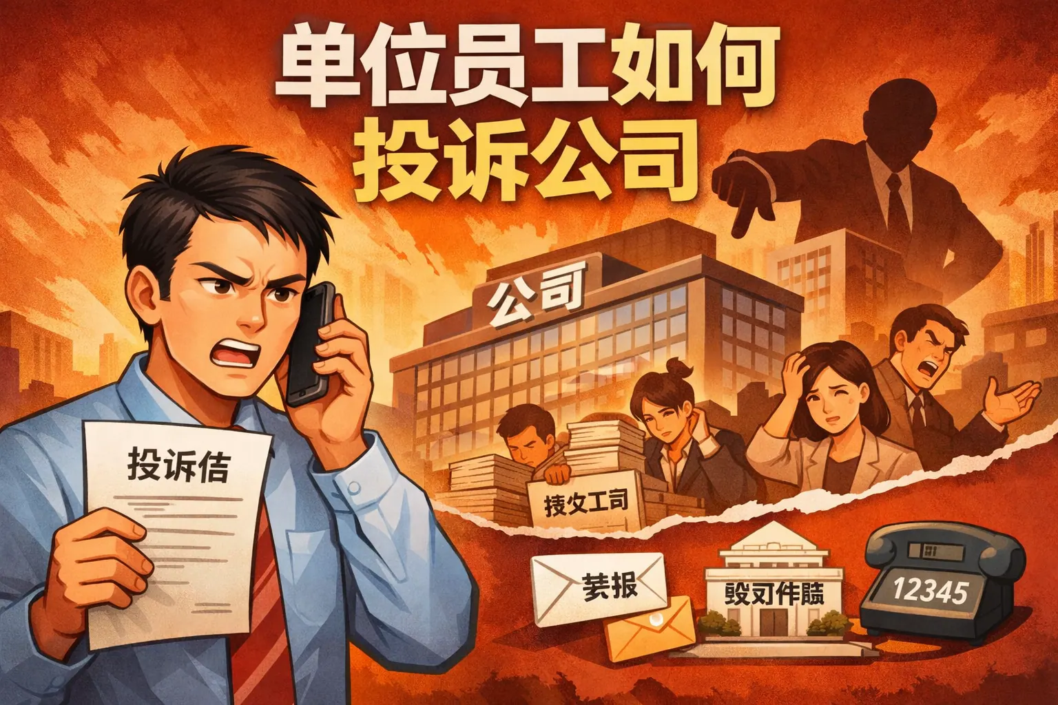 单位员工如何投诉公司