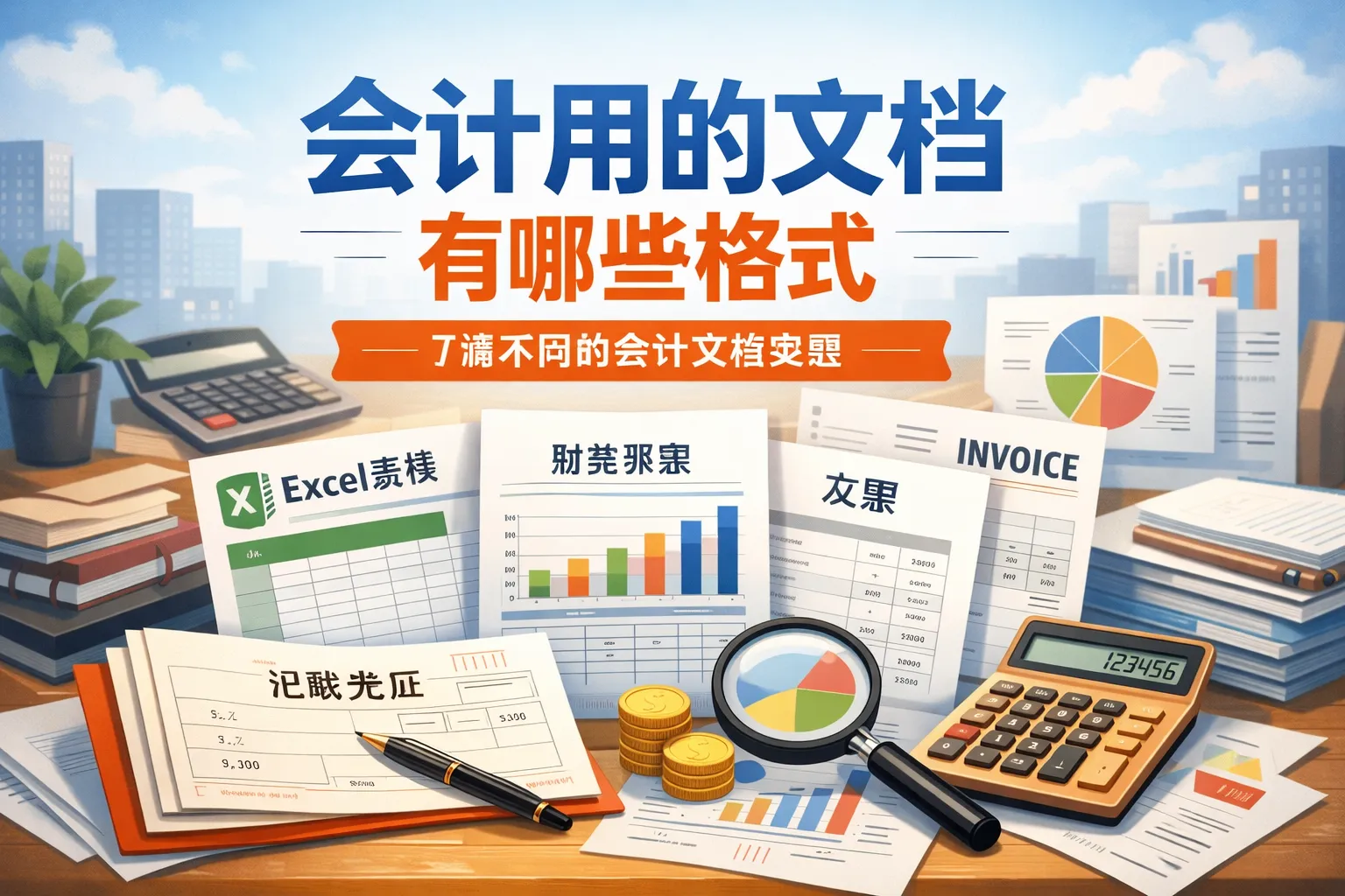 会计用的文档有哪些格式