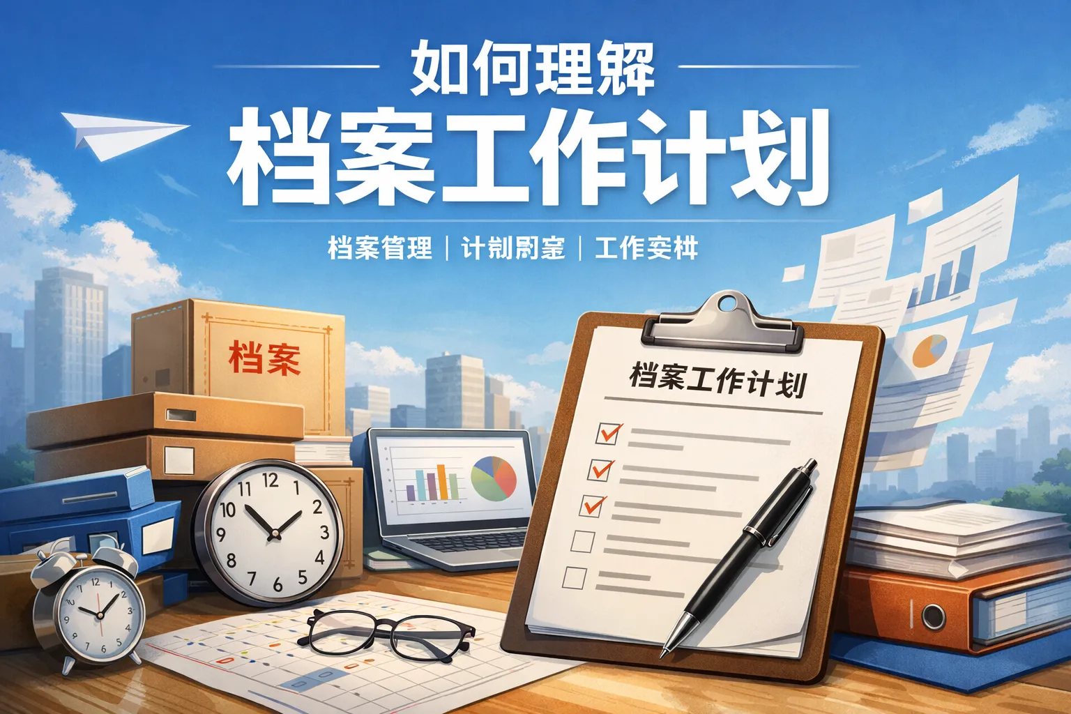 如何理解档案工作计划