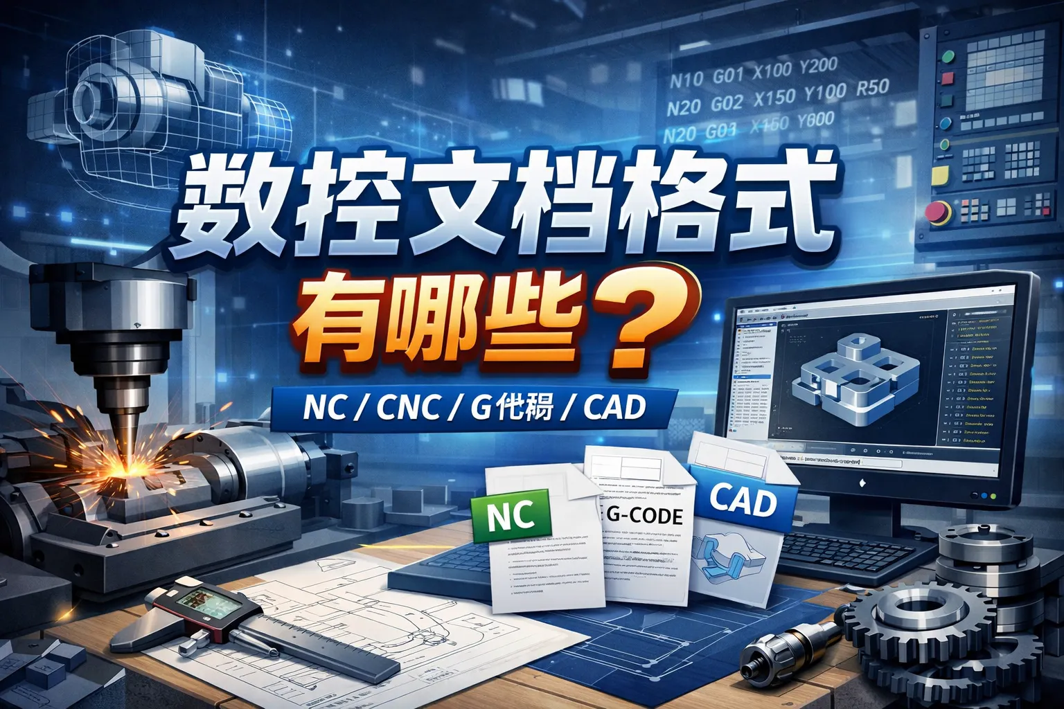 数控文档格式有哪些