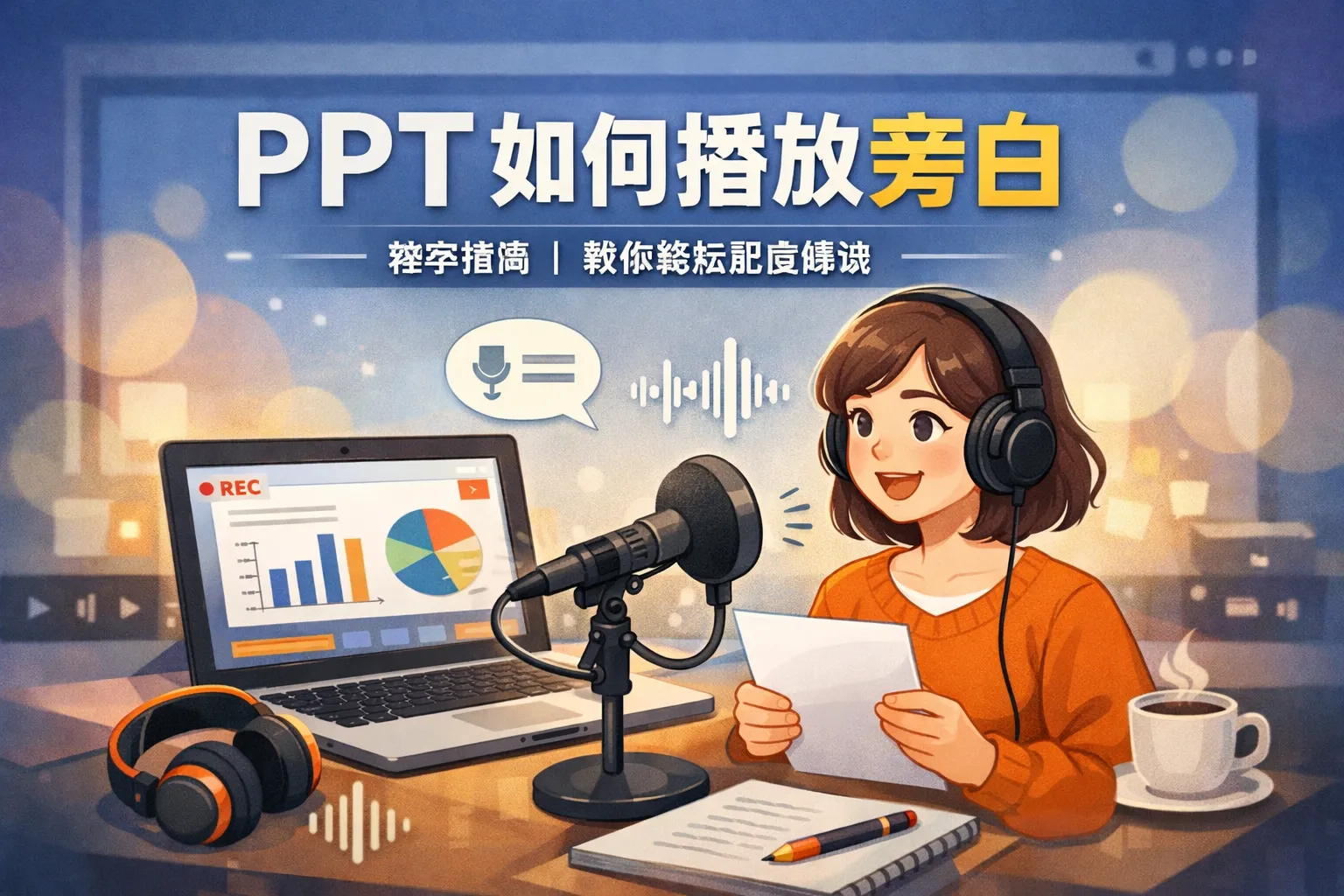 ppt如何播放旁白