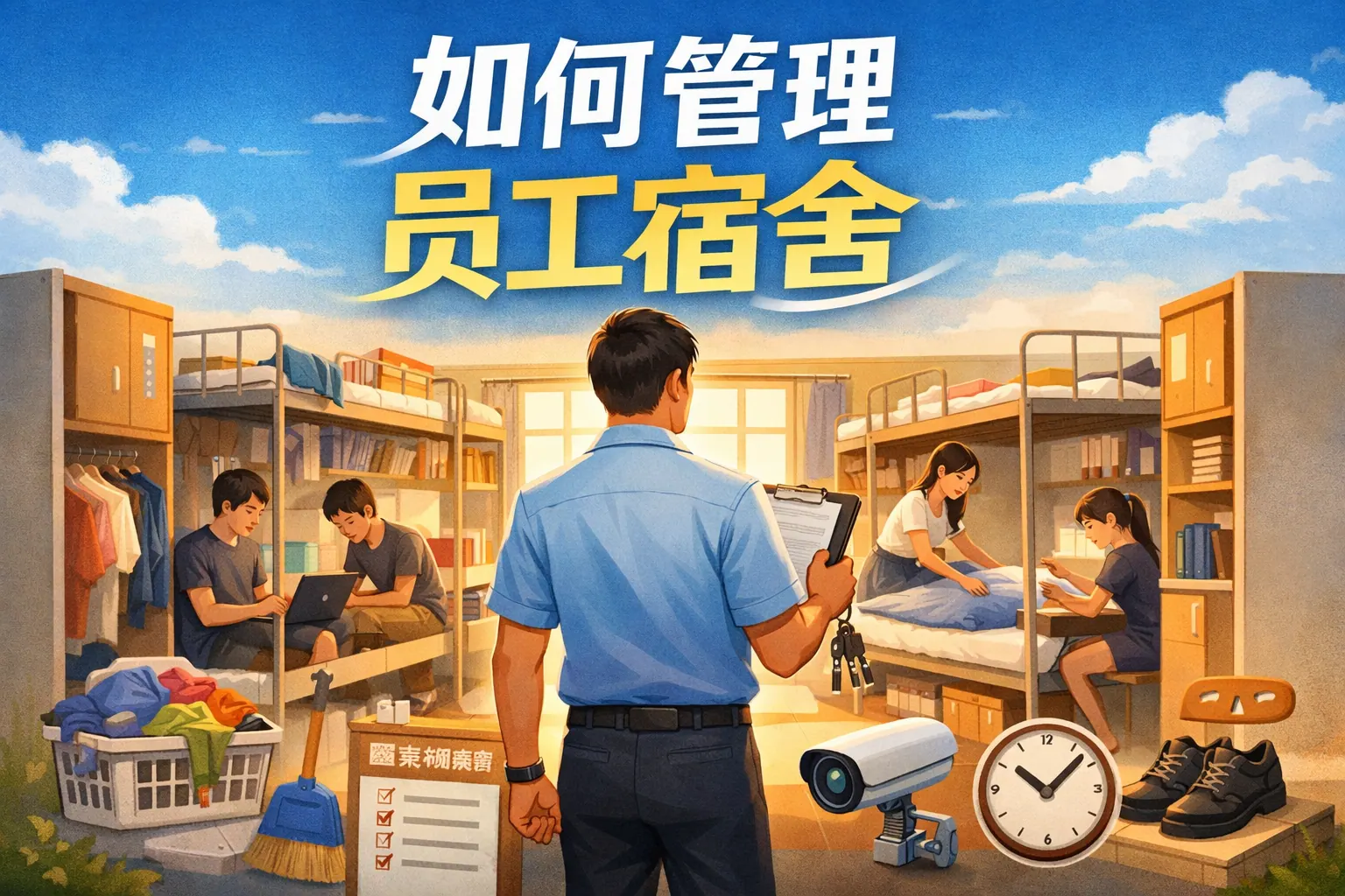 如何管理员工宿舍