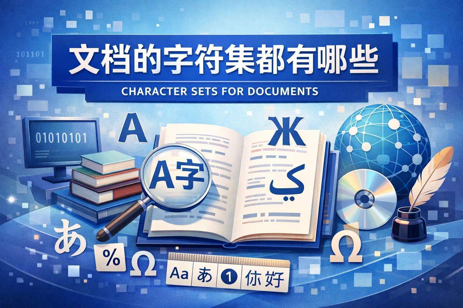 文档的字符集都有哪些