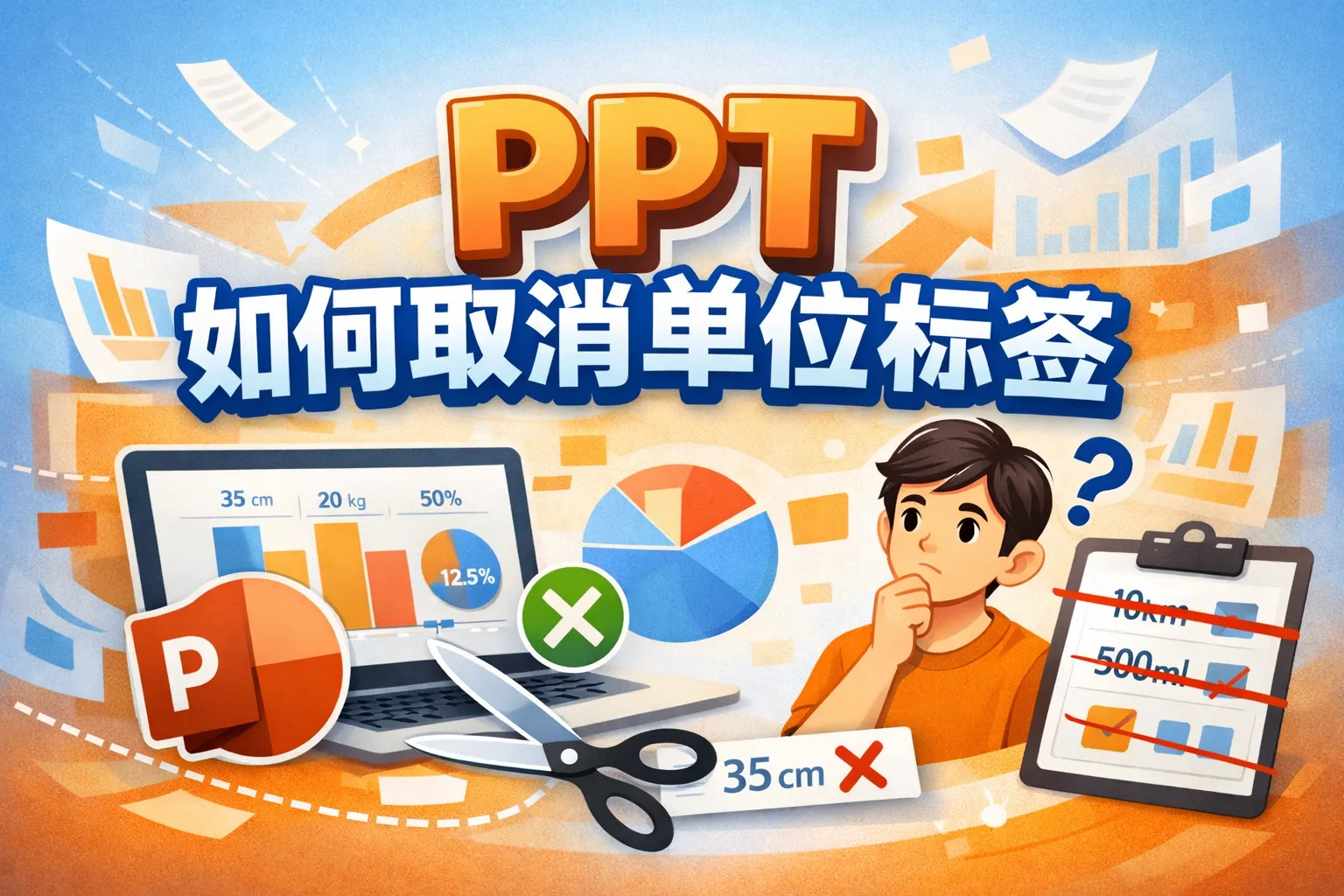 ppt如何取消单位标签
