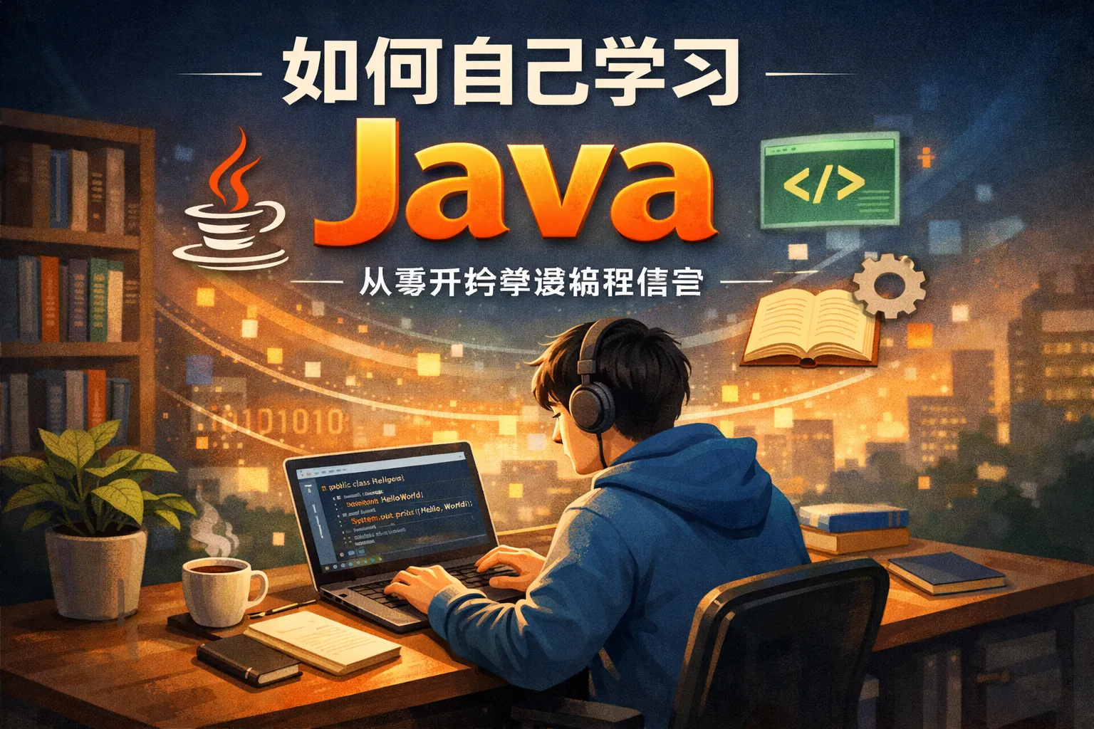 如何自己学习java