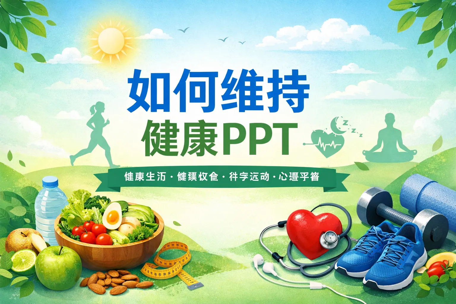 如何维持健康ppt