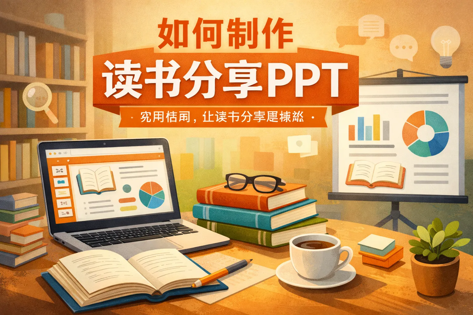 如何制作读书分享ppt
