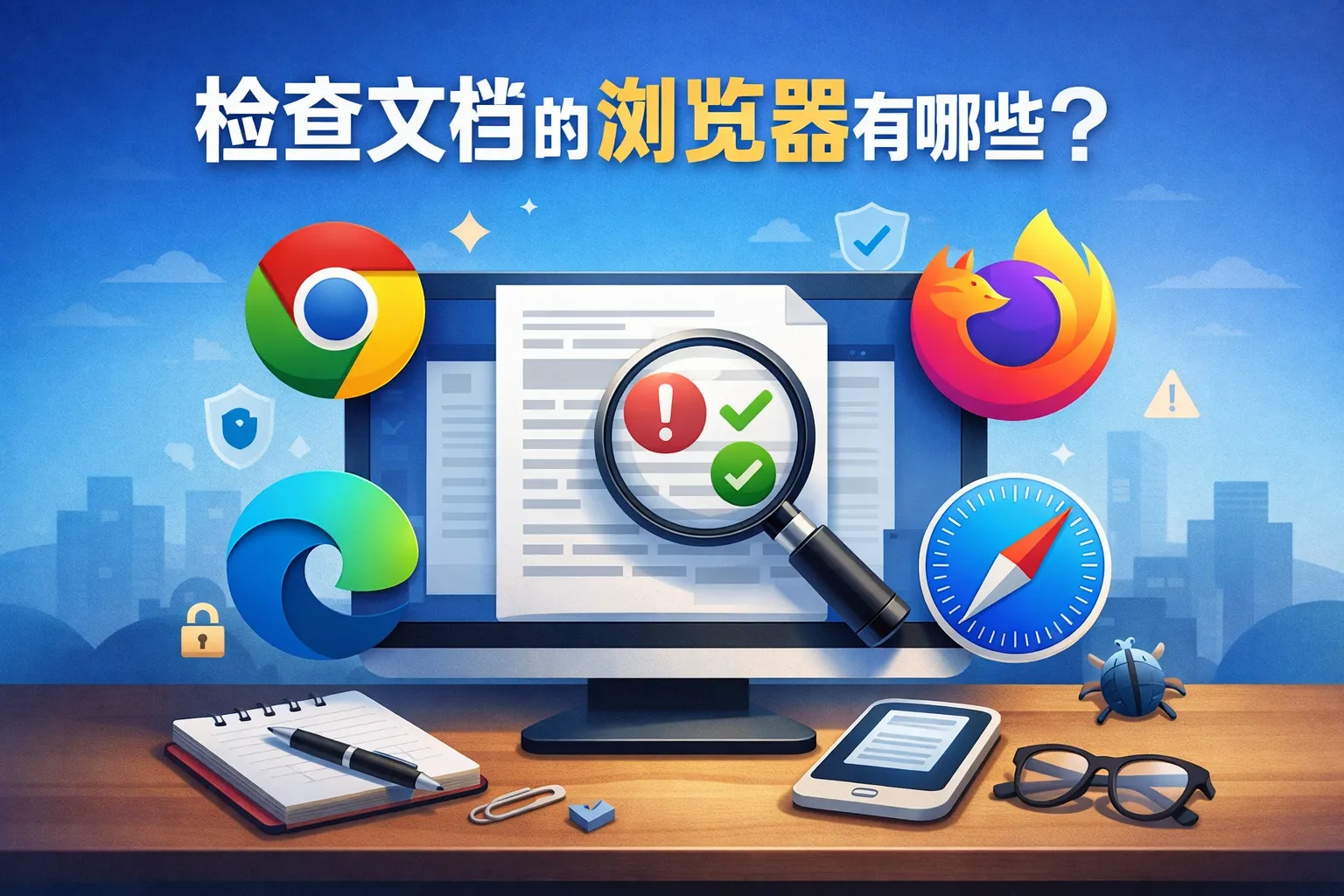 检查文档的浏览器有哪些
