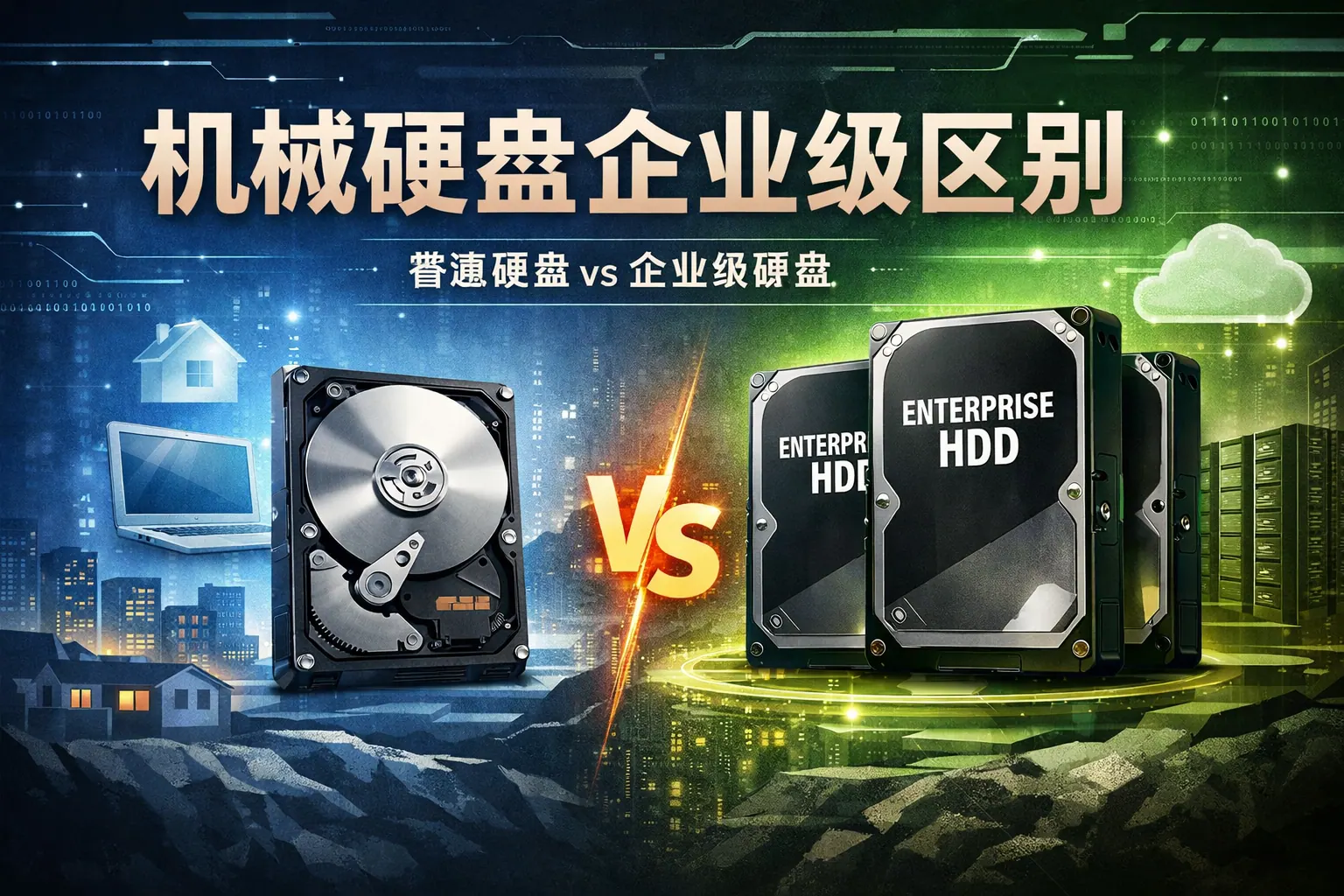 机械硬盘企业级区别