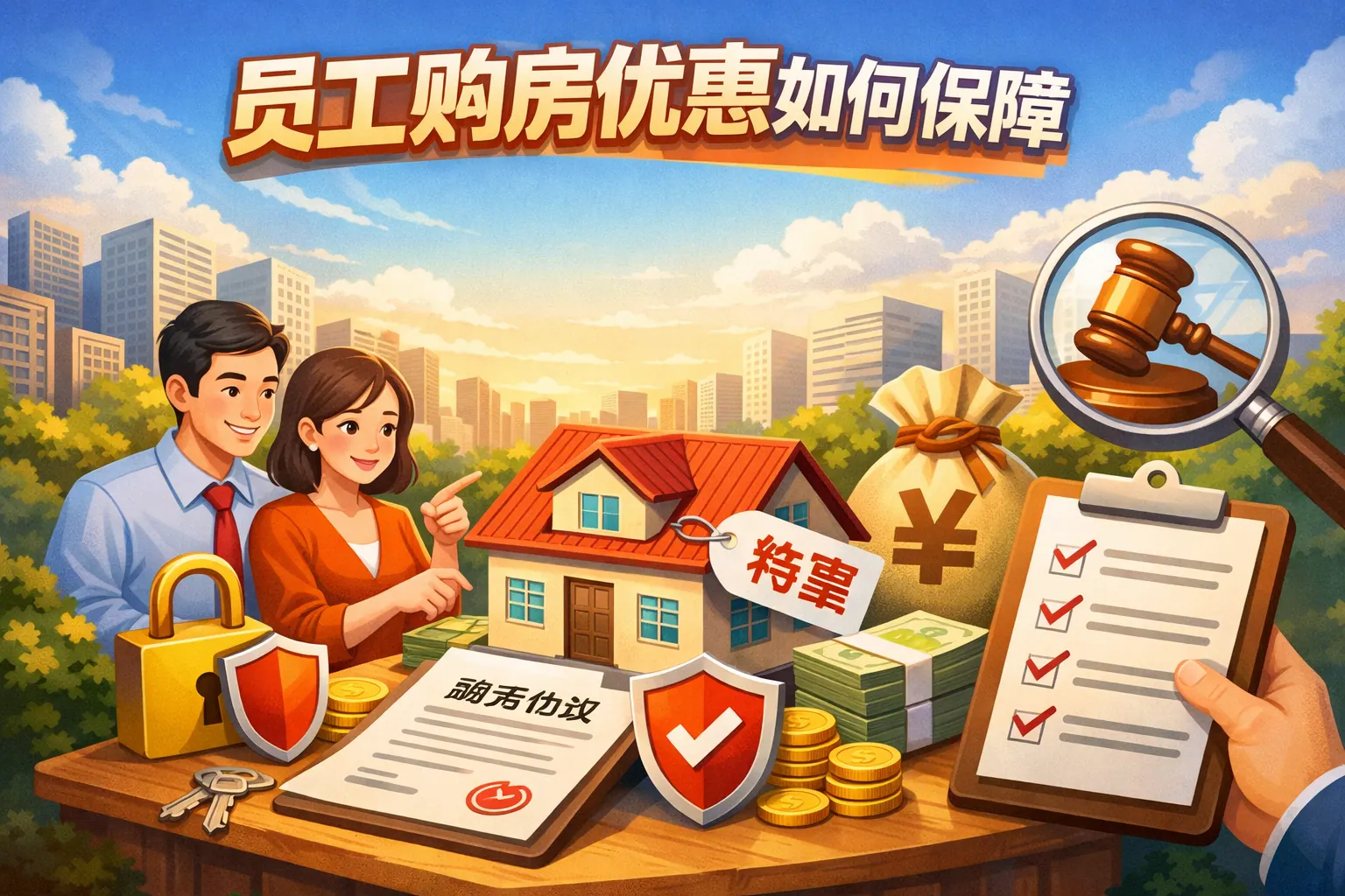 员工购房优惠如何保障