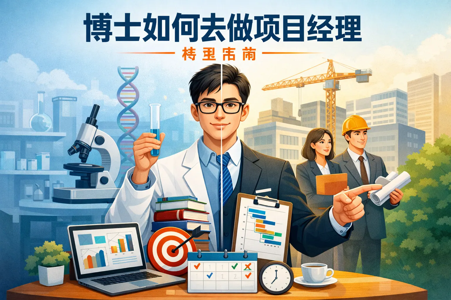 博士如何去做项目经理