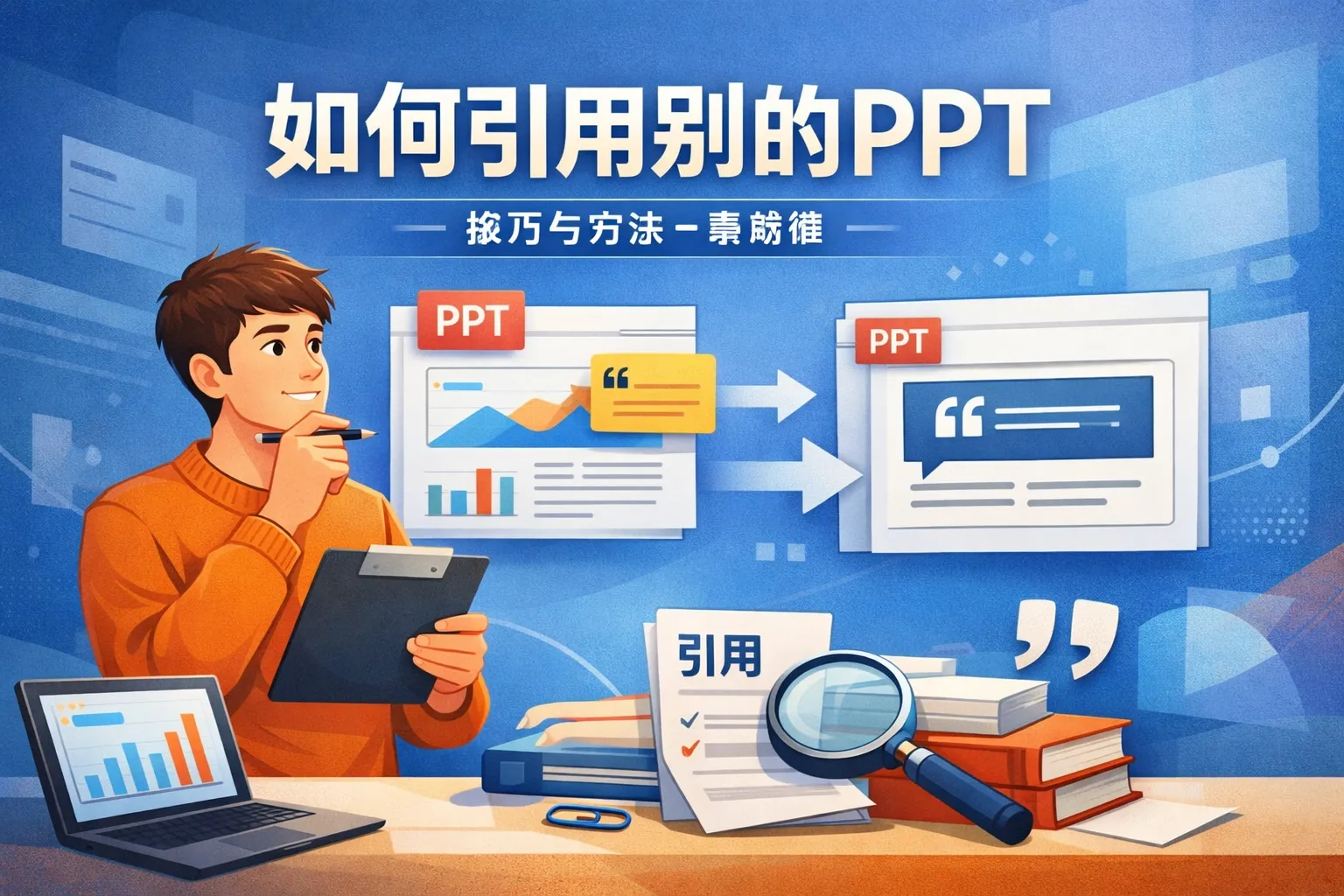 如何引用别的ppt