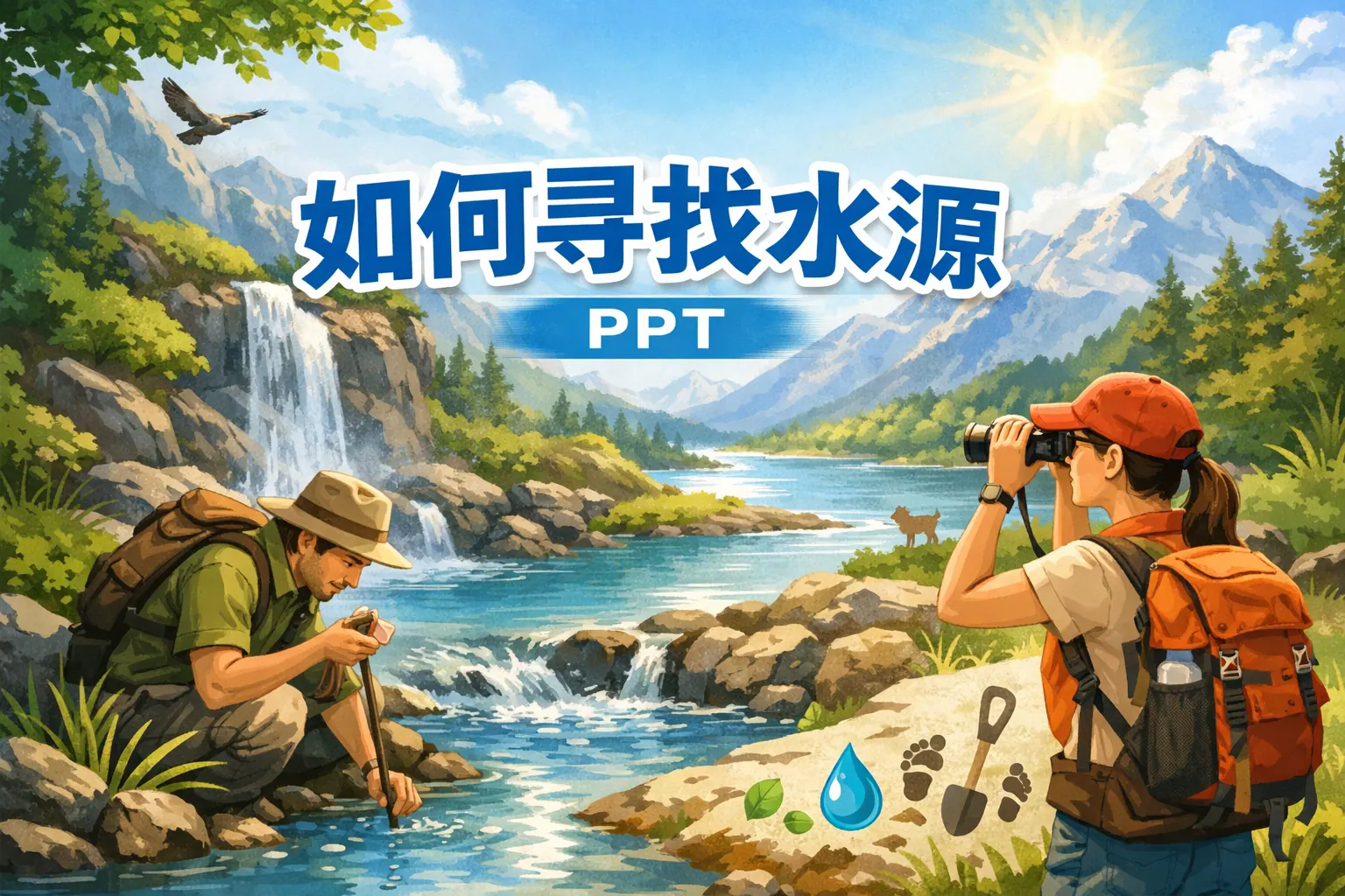 如何寻找水源ppt