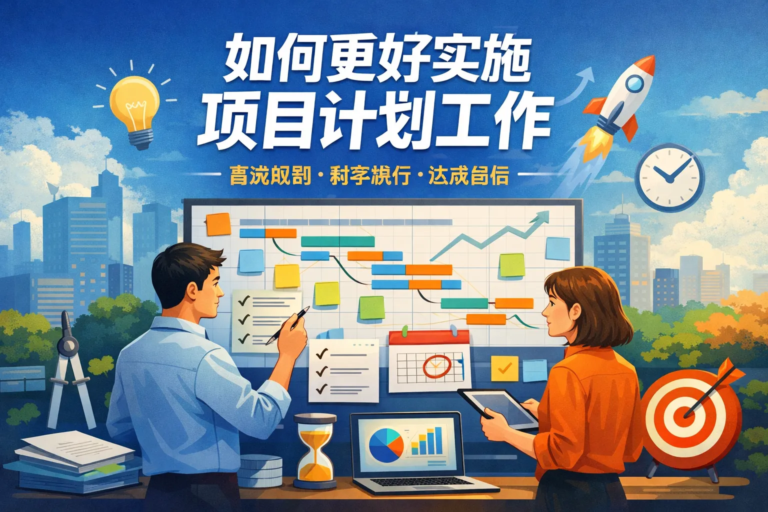 如何更好实施项目计划工作