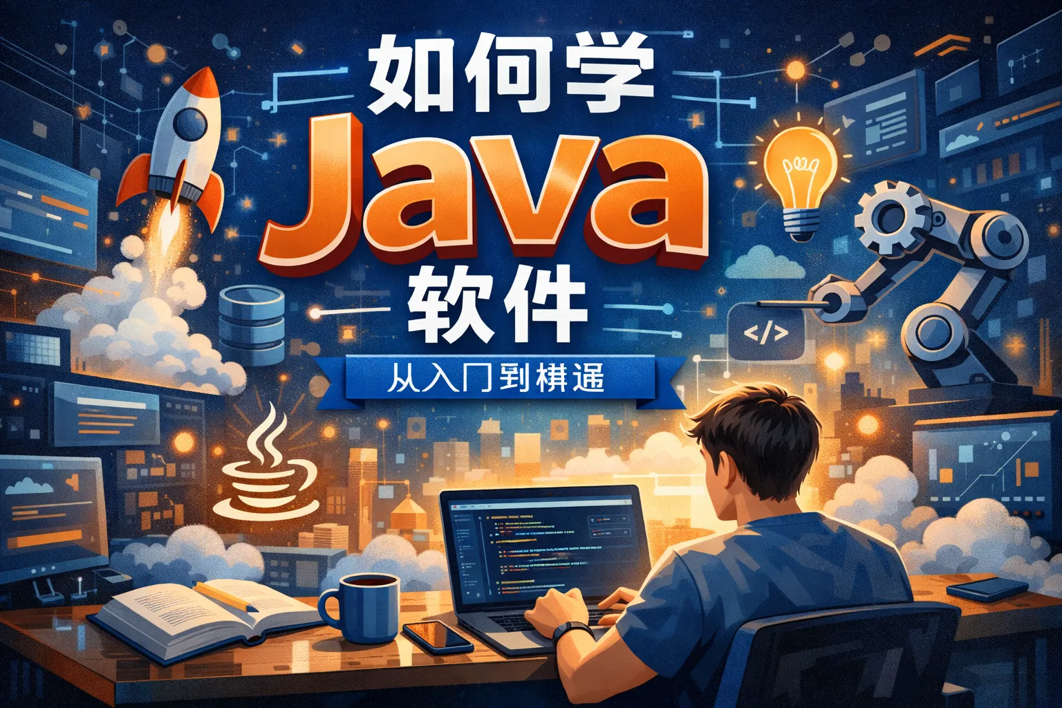 如何学java软件