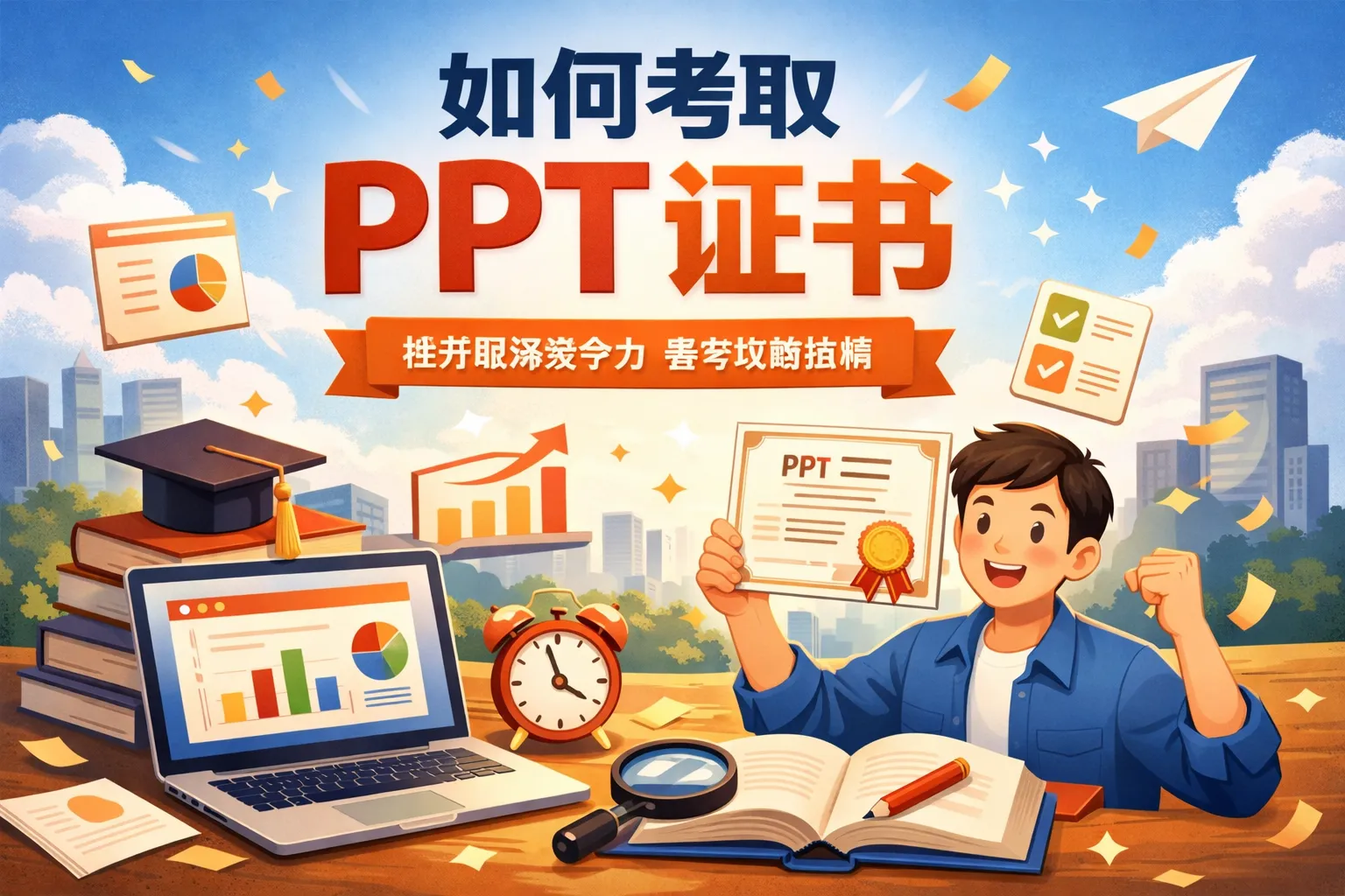 如何考取ppt证书