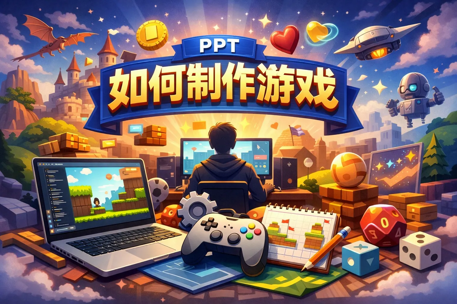 ppt 如何制作游戏