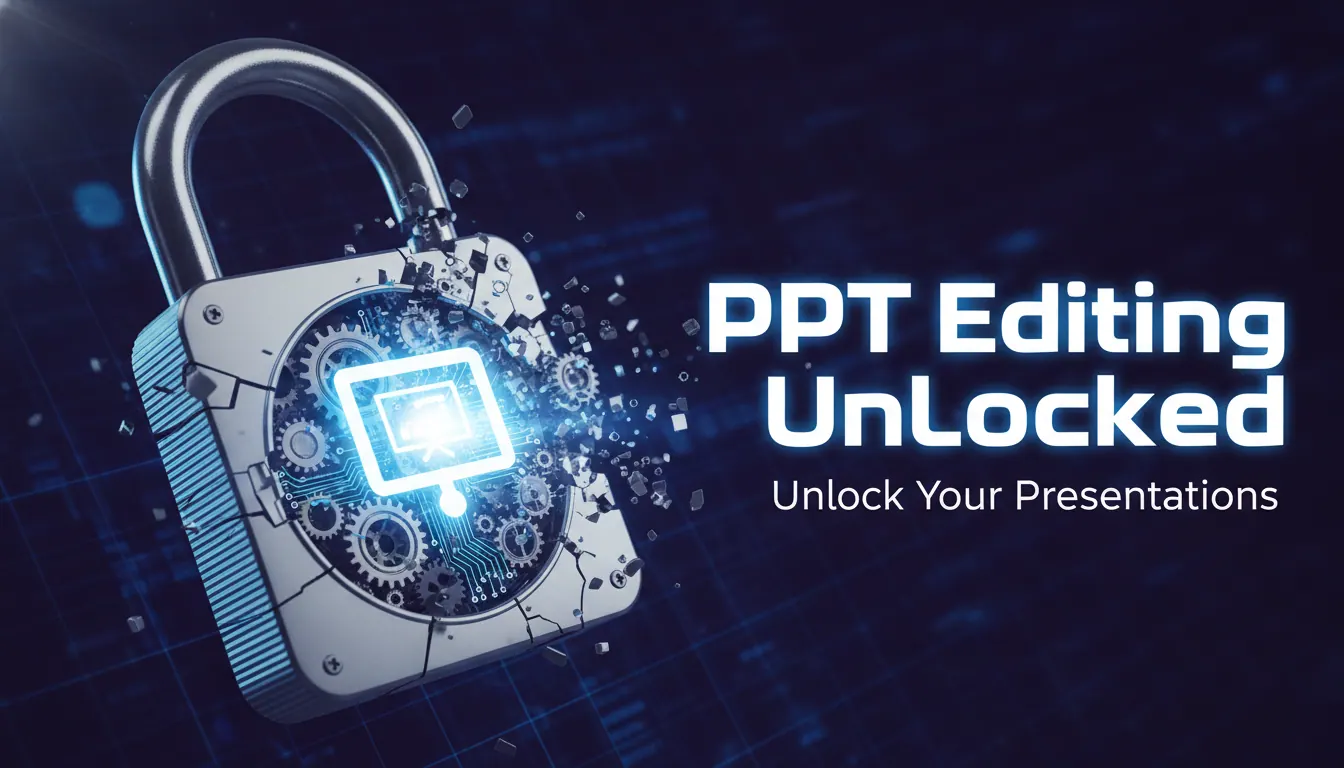ppt限制编辑怎么解锁