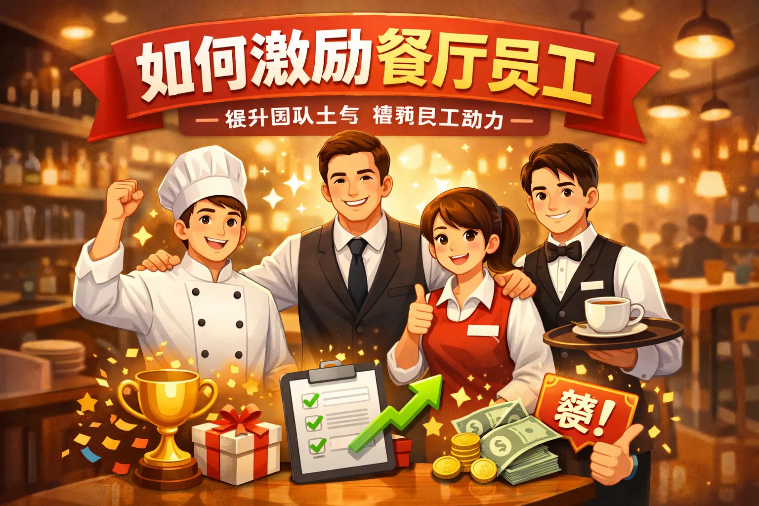 如何激励餐厅员工