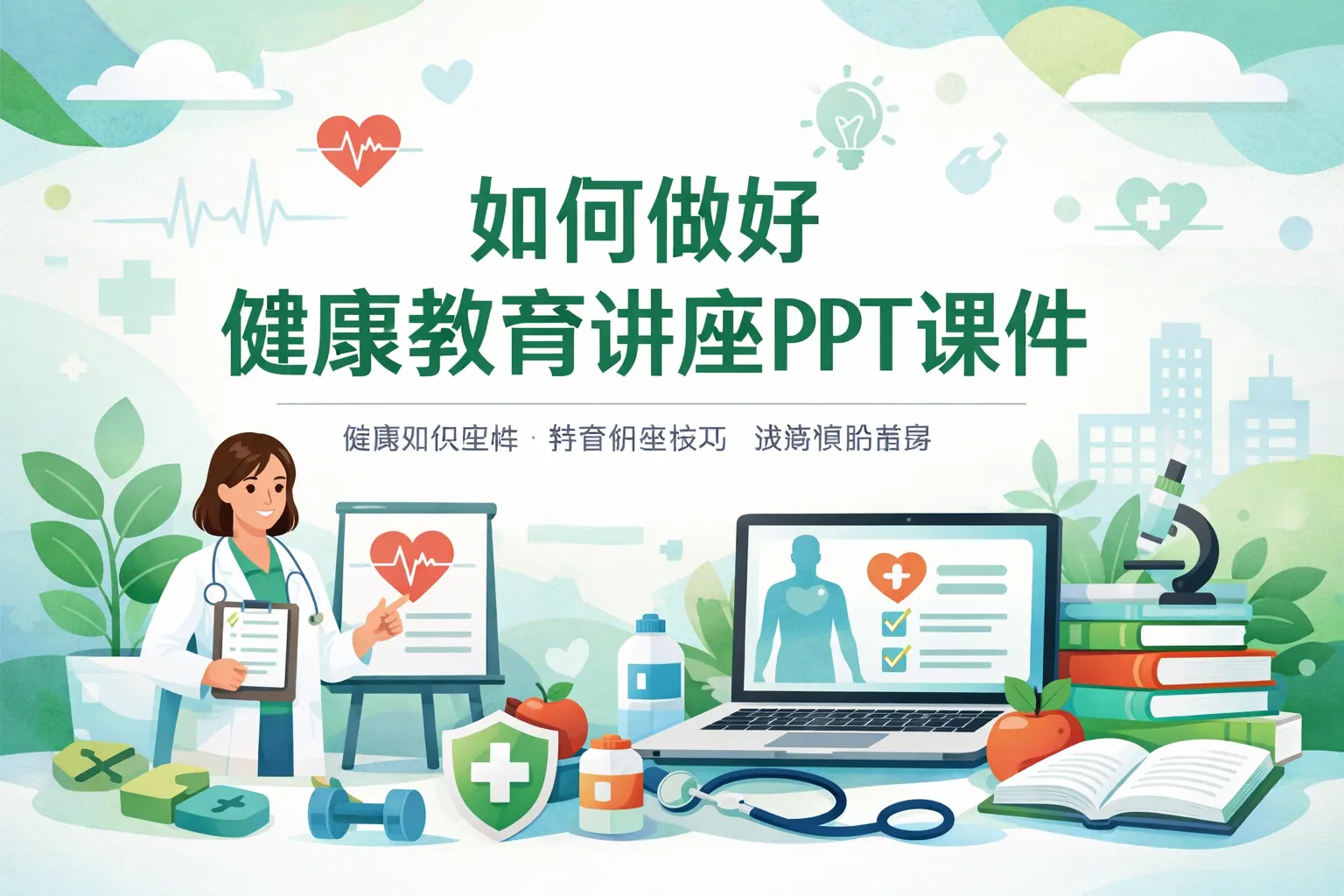 如何做好健康教育讲座ppt课件