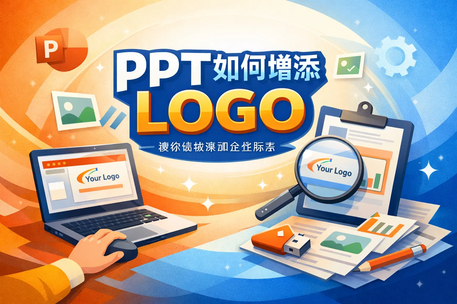 ppt如何增添logo