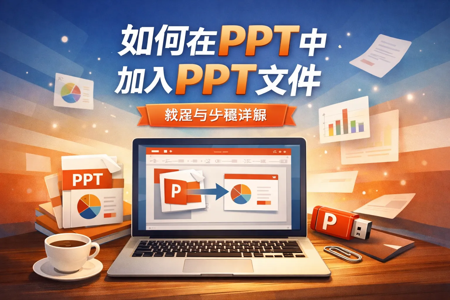 如何在ppt中加入ppt文件