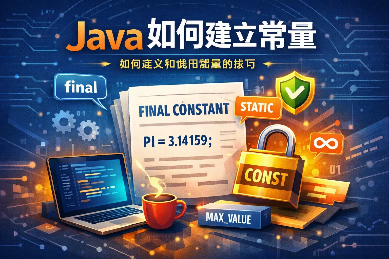 java如何建立常量