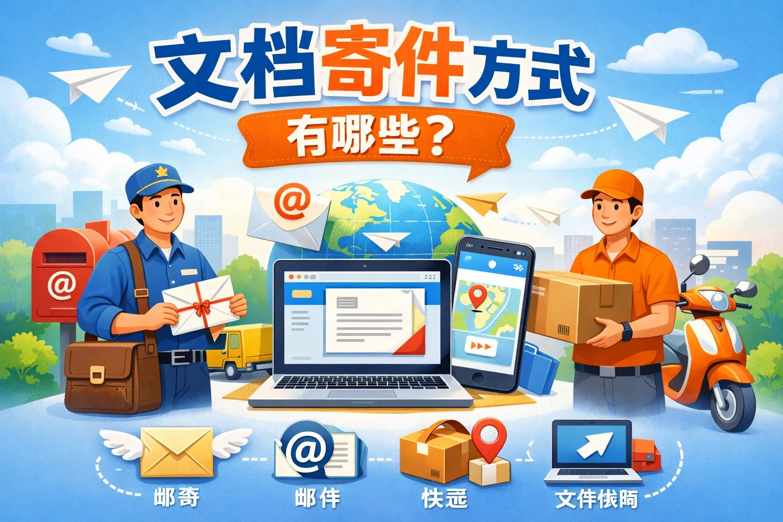 文档寄件方式有哪些