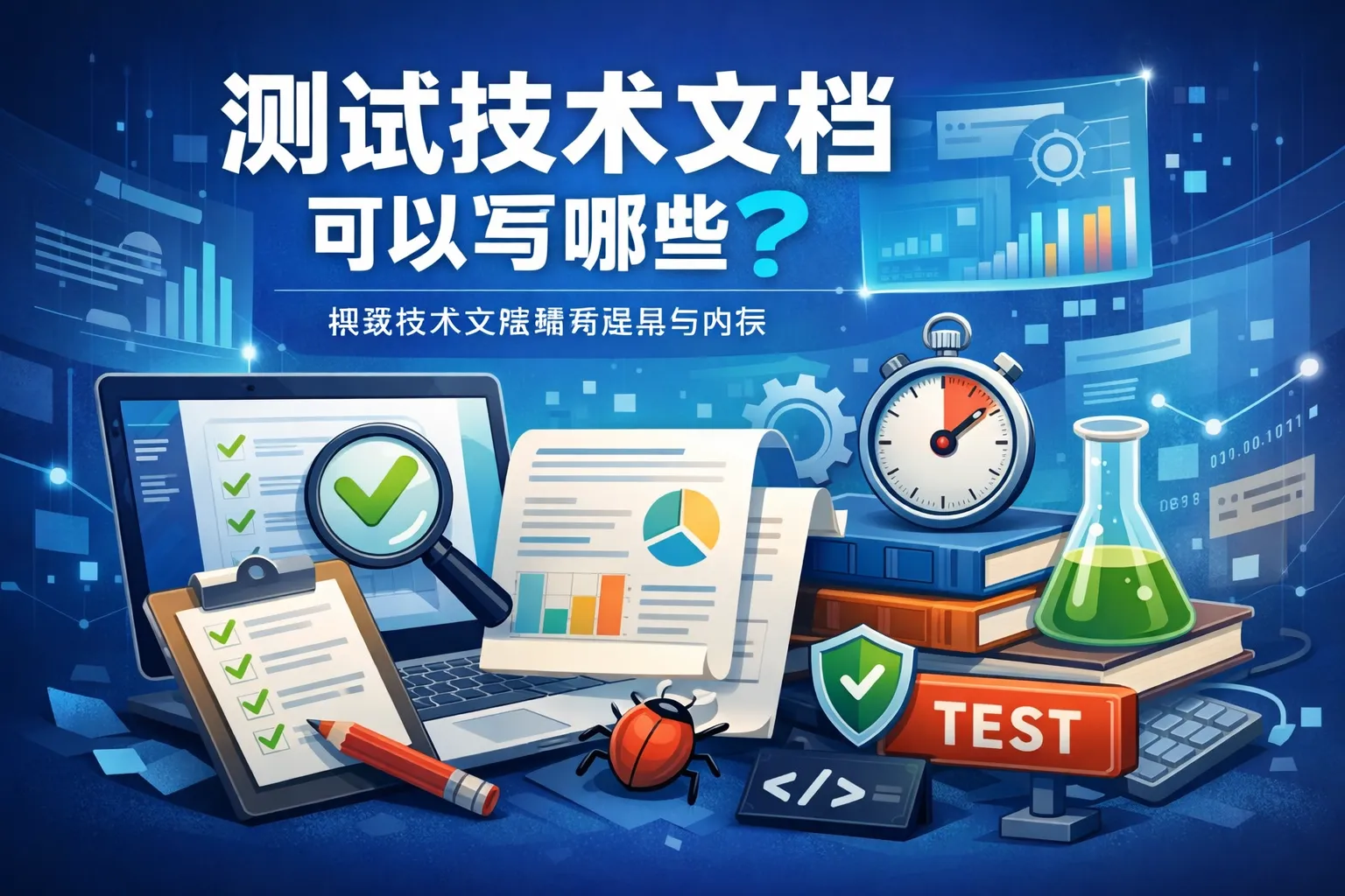 测试技术文档可以写哪些