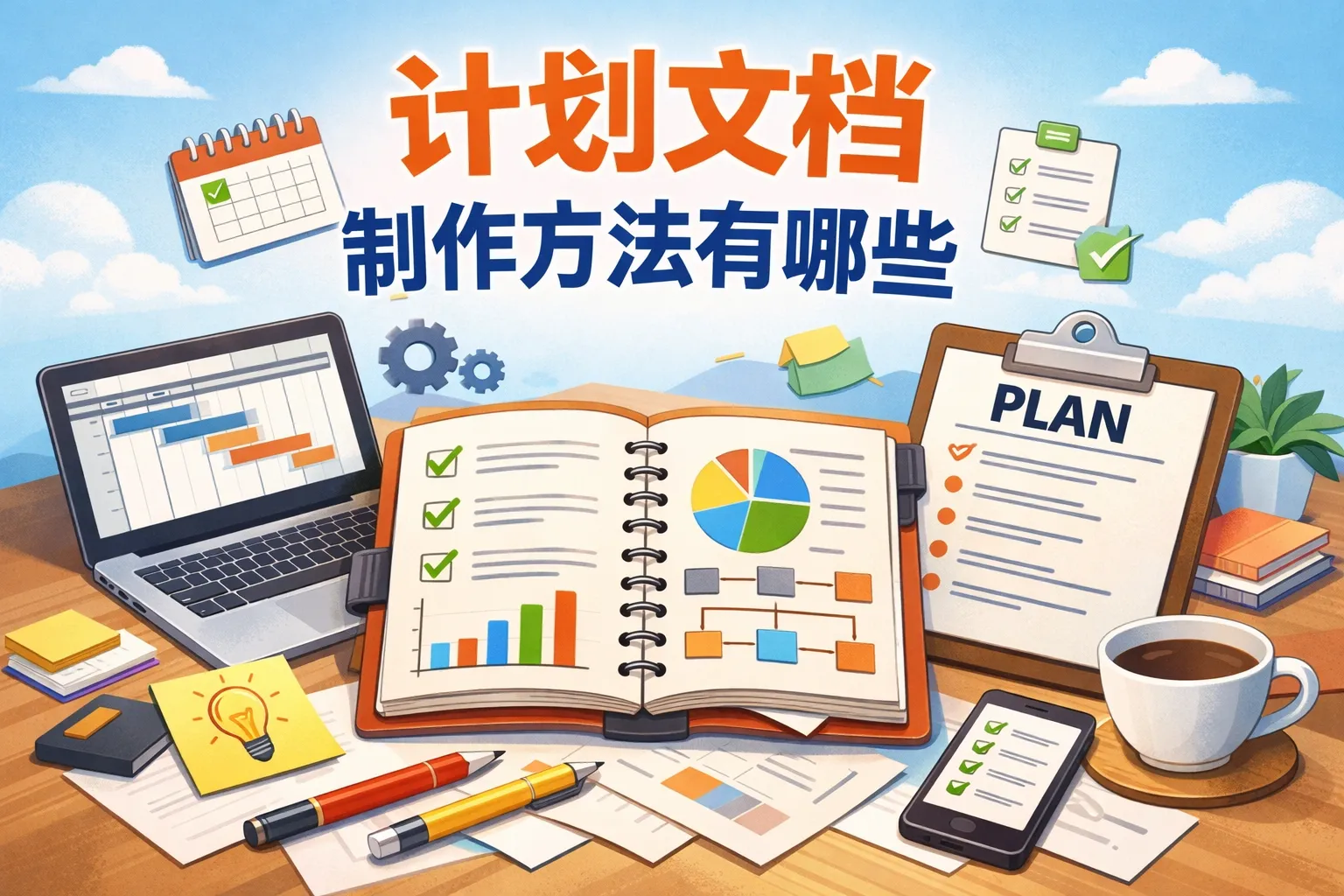 计划文档制作方法有哪些